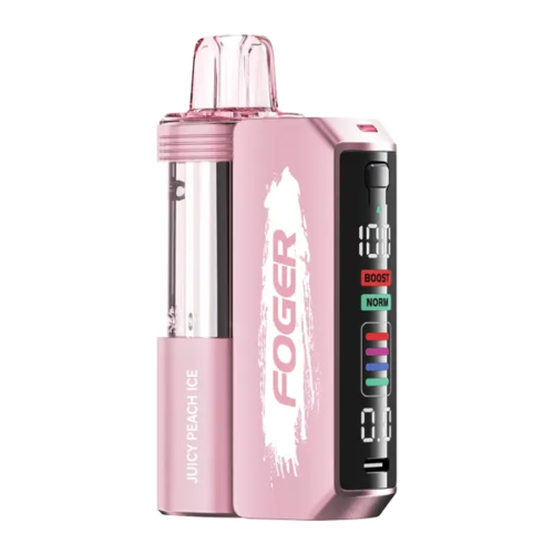 1816cf084f1a29a7d10d9de8d61b5b9b.png Juicy Peach Ice FOGER Switch Pro Kit | Vape Shop Chennai