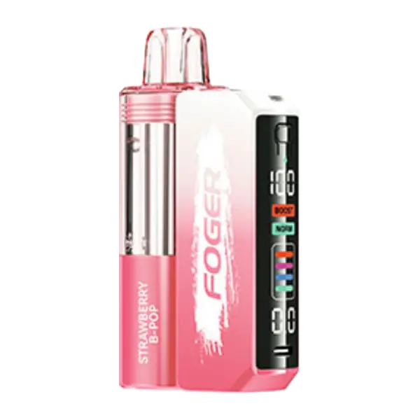 f2ef2a5d5fde83e12b26ac13247c1ed8.png Strawberry B-Pop FOGER Switch Pro Kit | Vape Shop Chennai